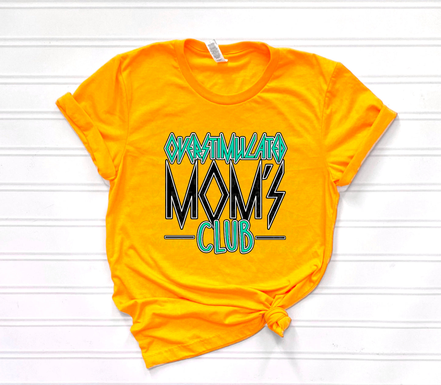 Overstimulated Mom's Club DTF Transfer