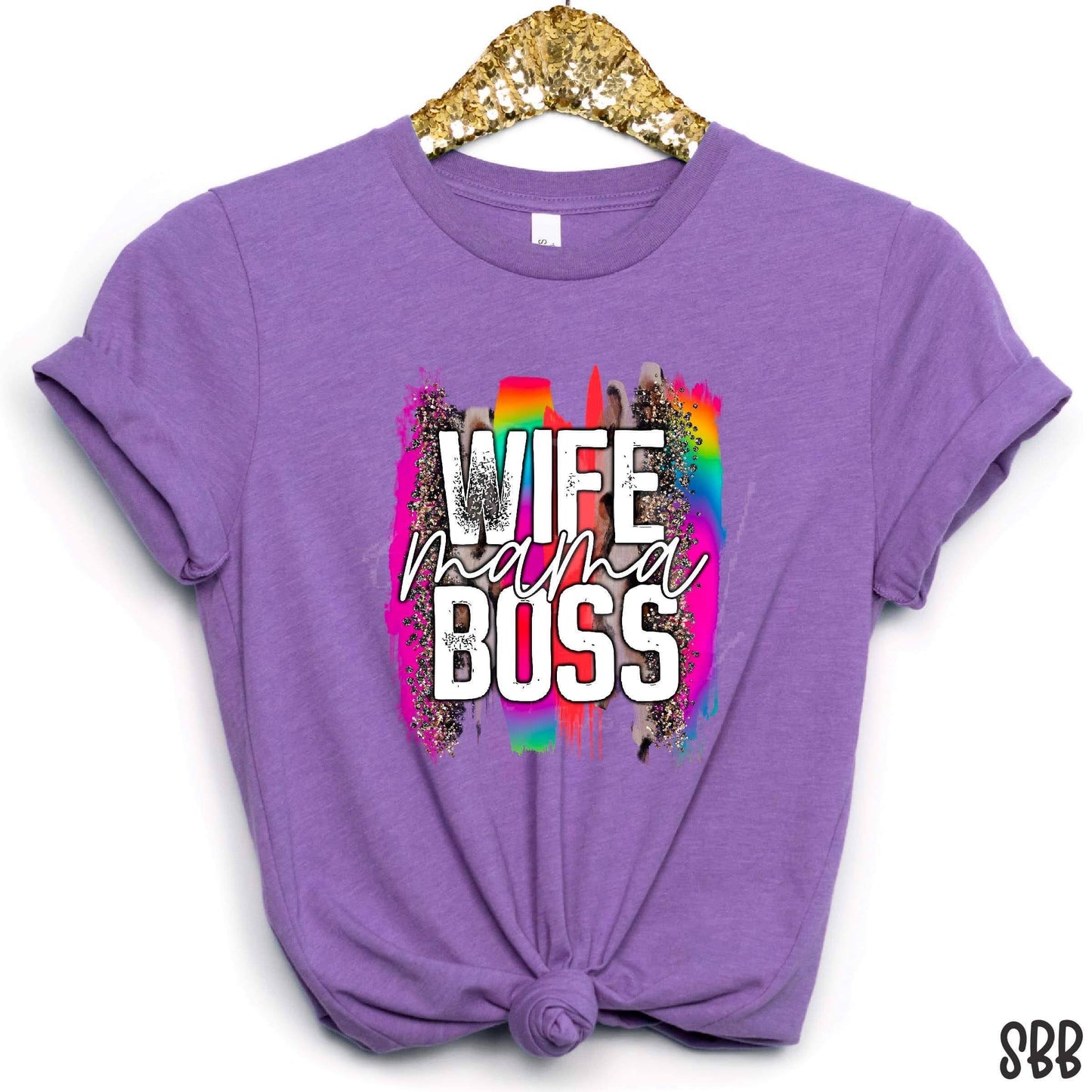 Wife Mama Boss DTF Transfer